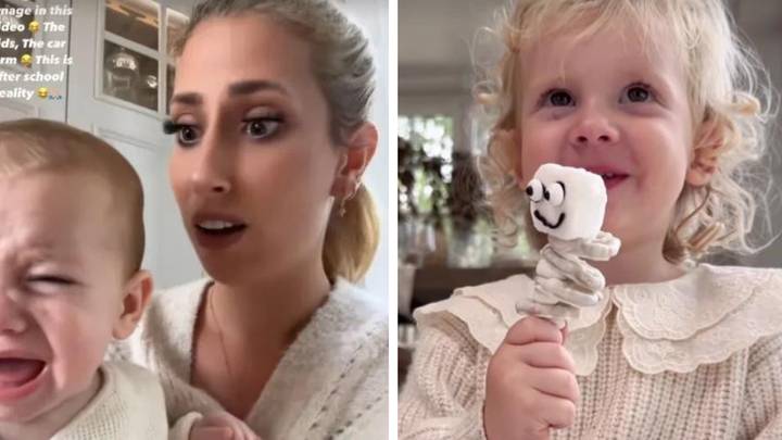 Stacey Solomon issues warning to parents over baby snack after receiving backlash over video