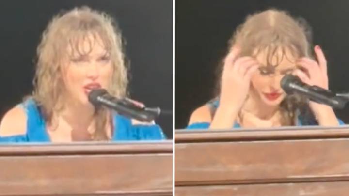 Taylor Swift performs emotional song following death of fan who fell ill before concert