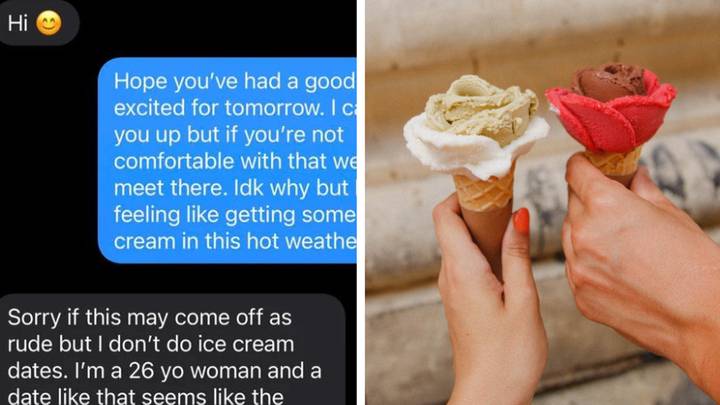 Woman divides opinion after turning down ice cream date for being the 'bare minimum'