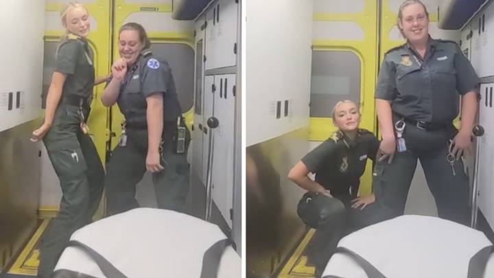 People Are Defending This Video Of Paramedics On A Break Doing A TikTok Dance