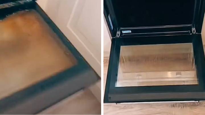 Woman shares genius hack to get entire oven clean in just five minutes