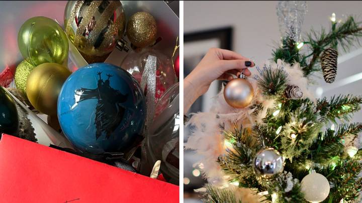 Woman called a genius after making incredible find while decorating her Christmas tree
