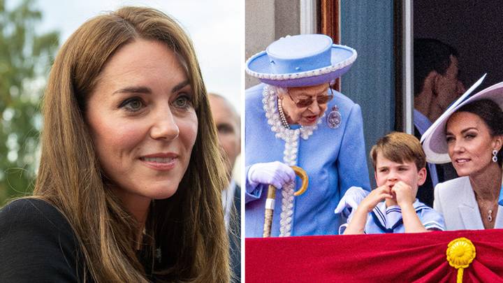 Kate Middleton shares heartbreaking words Prince Louis said after learning the Queen had died