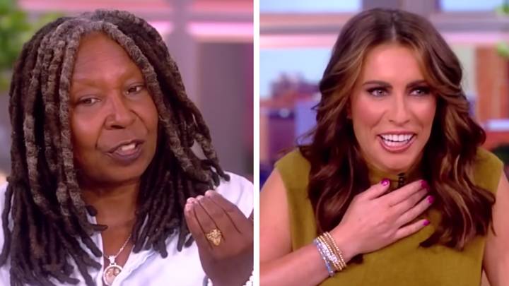 Whoopi Goldberg divides opinion after asking co-host if she's pregnant live on-air