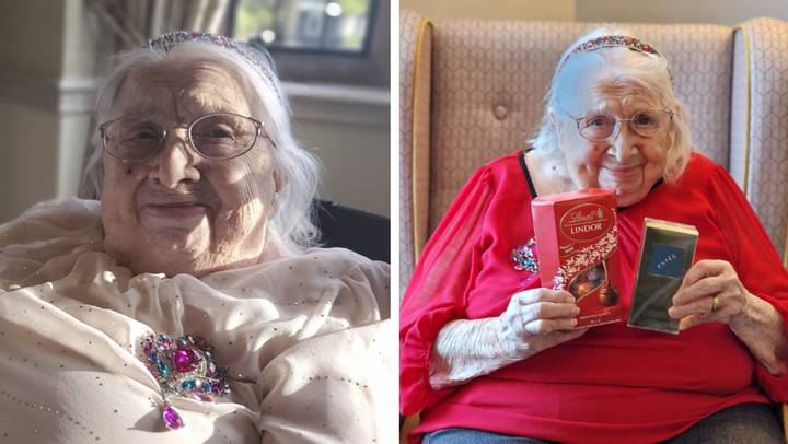 100-year-old woman says 'not speaking to strange men' is secret to a long and happy life
