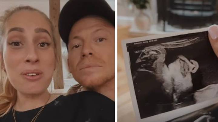Stacey Solomon argues with husband Joe Swash over baby scan