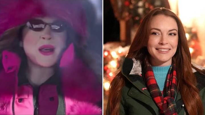 Viewers are loving subtle Mean Girls nods in new Lindsay Lohan Christmas film
