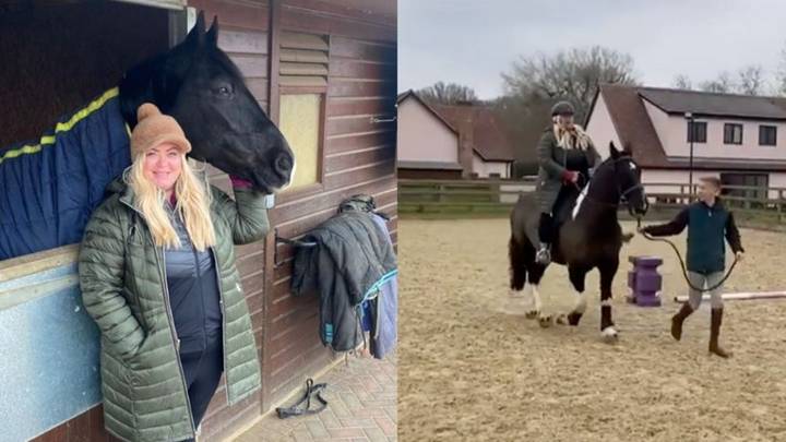 Gemma Collins' Fans Concerned For Her Safety After She Falls From Horse