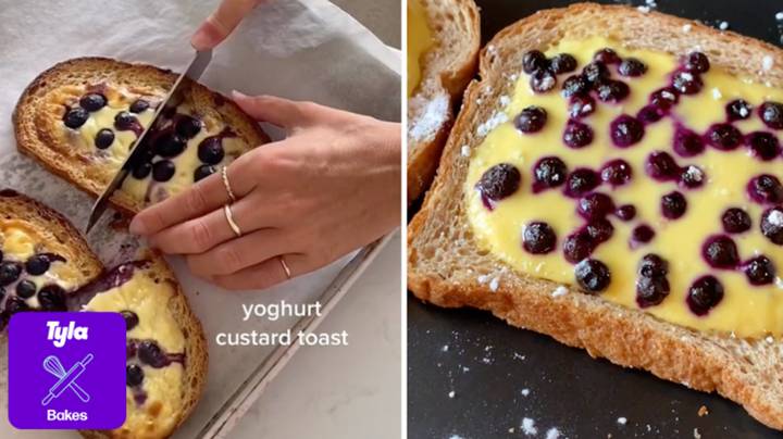 Tyla Bakes: People Are Obsessed With Making Custard Toast