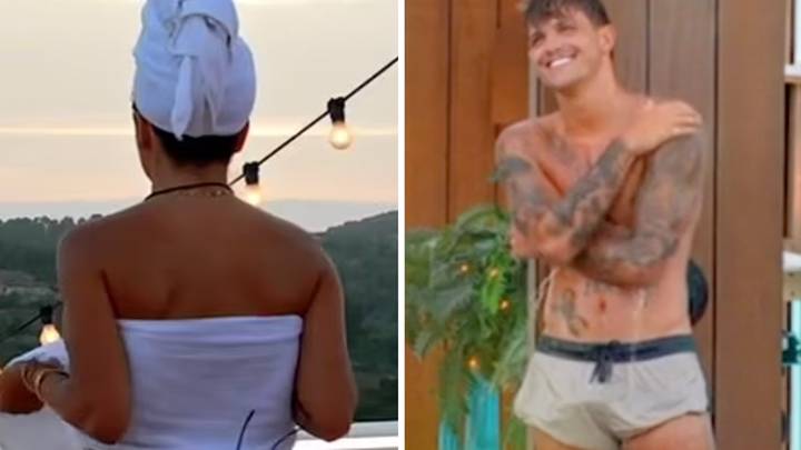 Love Island Fans Shocked After Spotting Gemma Flash Luca From Balcony