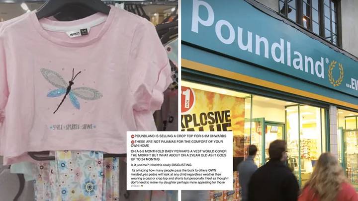 Children's Poundland Pyjama Top Sparks Heated Debate
