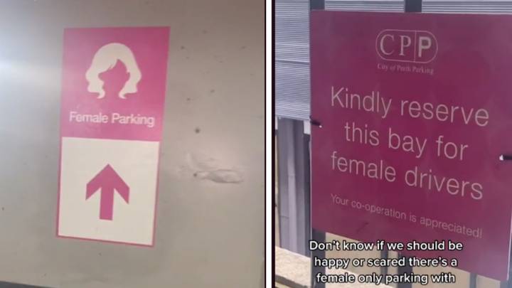 People Are Divided Over This 'Women's Only' Car Park