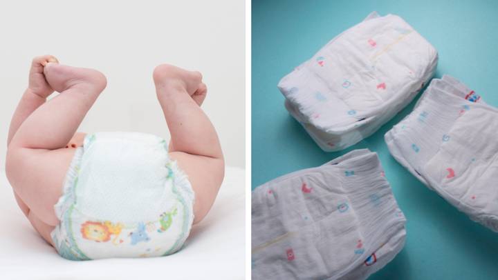Babies restricted to 'one nappy a day' because families can't afford them