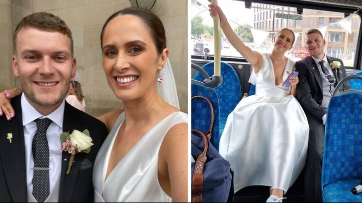 Thrifty bride shares how she spent less than £4,000 on wedding