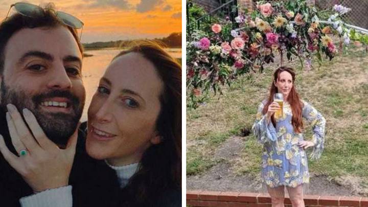 Woman forced to celebrate wedding without partner after visa issues kept him 4,000 miles away