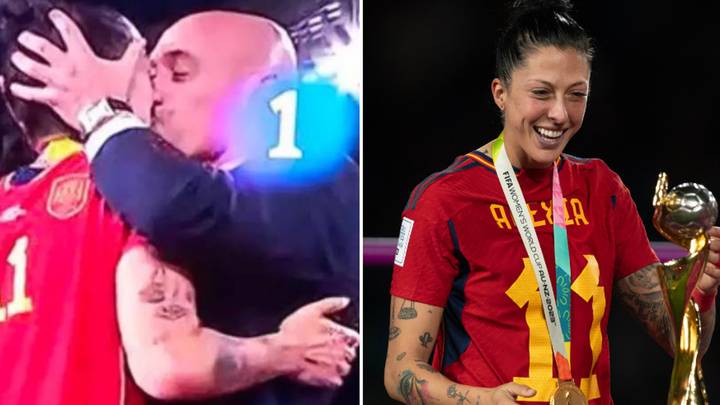 Spanish footballer Jenni Hermoso speaks out after being kissed on lips by boss at World Cup