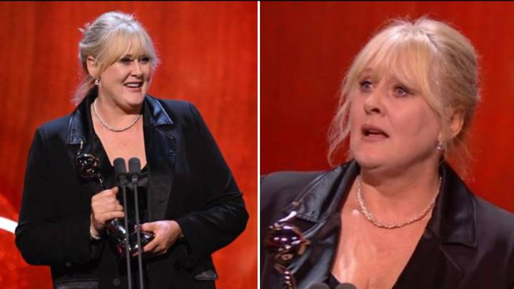 Sarah Lancashire's real accent at NTA's leaves Happy Valley fans baffled