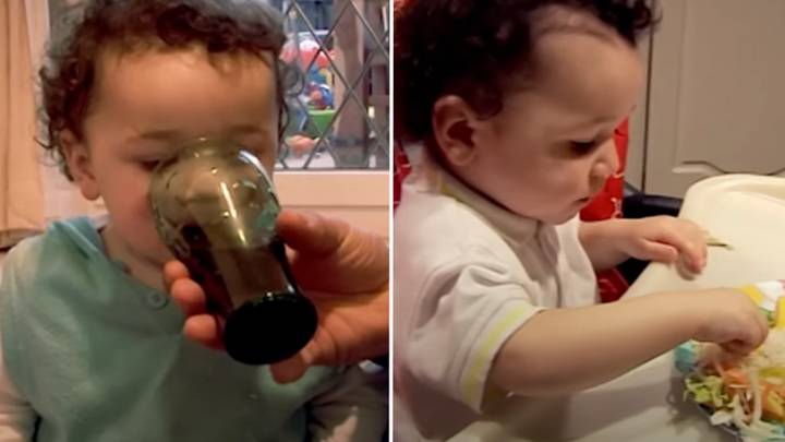 Parents defend allowing their 19-month old toddler to drink six cans of cola a day