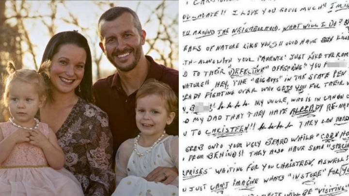 Killer Chris Watts sent 'racy love letters' while in jail for murdering his wife and children