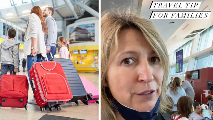 Mum Shares Genius Airport Hack For Parents Flying With Children