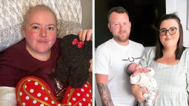 Woman gives birth to miracle baby after doctors said cancer would stop her conceiving