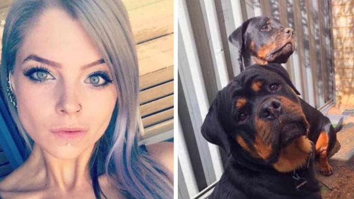 Woman left needing emergency surgery after being viciously mauled by her two Rottweilers