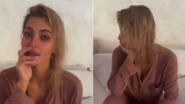 Kim Kardashian shows fans her real hair in TikTok with daughter North