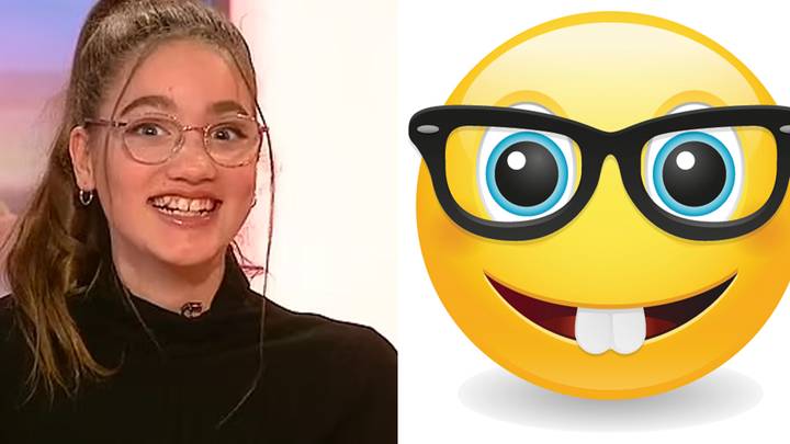 Schoolgirl calls for nerd-face emoji to be removed