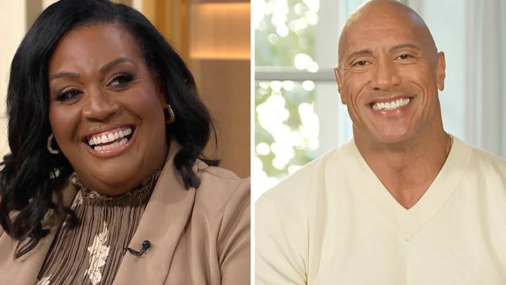 Dwayne Johnson refers to Alison Hammond as his wife in bizarre moment on This Morning