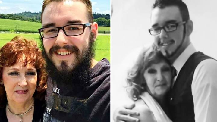 Man, 26, pays gushing tribute to his 'baby doll' wife on her 80th birthday