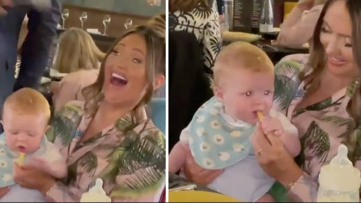 Charlotte Dawson Hits Back At Trolls After Feeding Baby Son First Chip