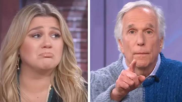 Kelly Clarkson left in tears after Henry Winkler shares advice for her dyslexic daughter
