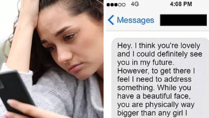 Woman left horrified after receiving cruel text message from date