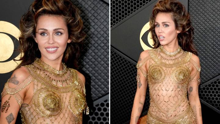 Miley Cyrus leaves fans divided over choice of shoes worn on red carpet for the Grammys