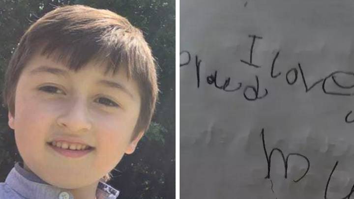 Mum shares heartbreaking note from son after he dies at swimming pool at UK holiday park