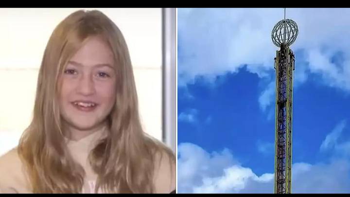 12-year-old girl forced to jump from 100ft ride after seatbelt malfunction