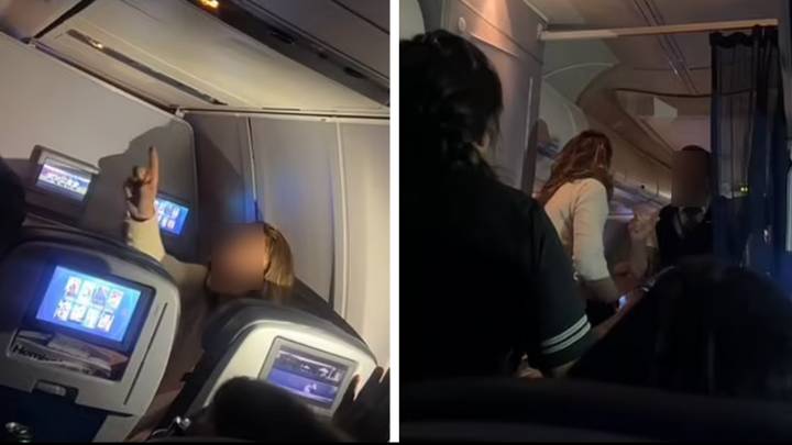 Woman forces plane to turn around after fighting with flight attendant over wine