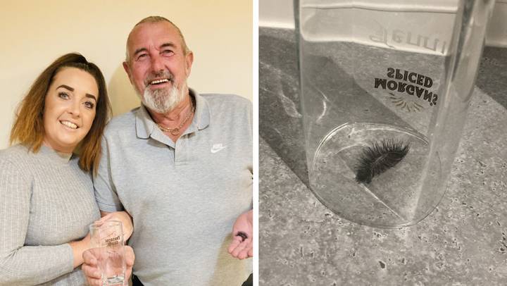 Woman left in hysterics after dad catches 'multi-legged creature' in the bathroom