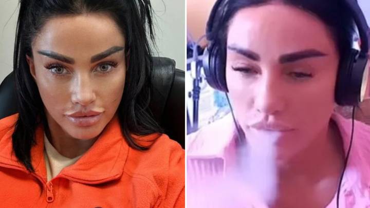 Katie Price slammed by fans for ‘setting bad example’ after vaping on camera