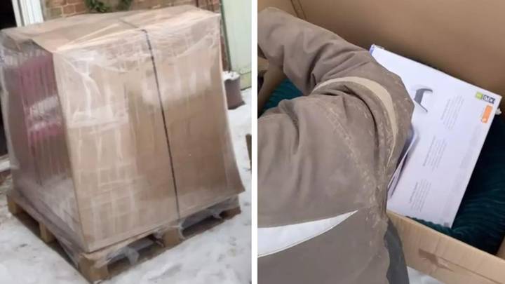 Woman 'hits the jackpot' after taking gamble on £120 mystery John Lewis returns pallet