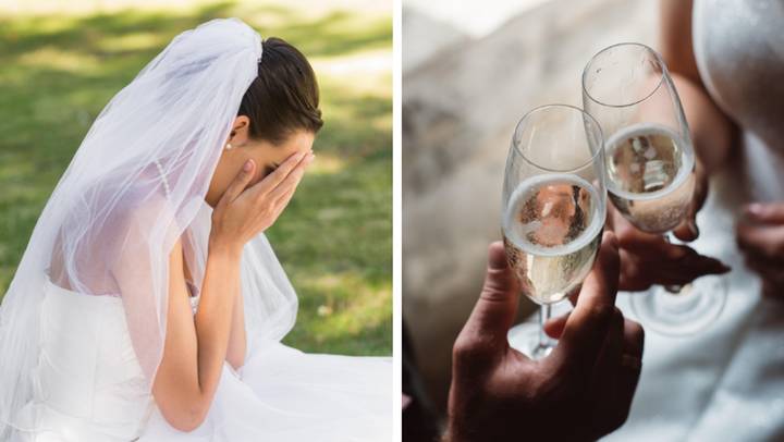 Woman's big day ruined after guest turns up in wedding dress