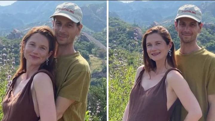 Harry Potter star Bonnie Wright announces she is expecting first child with husband Andrew Lococo
