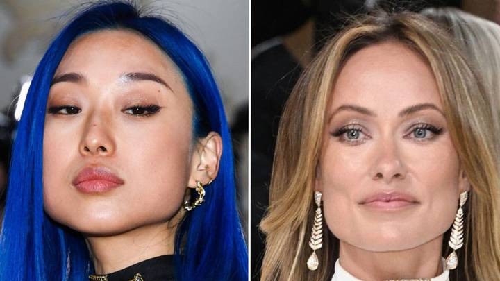 Awkward moment celeb turns up in the same dress as Olivia Wilde at the Met Gala