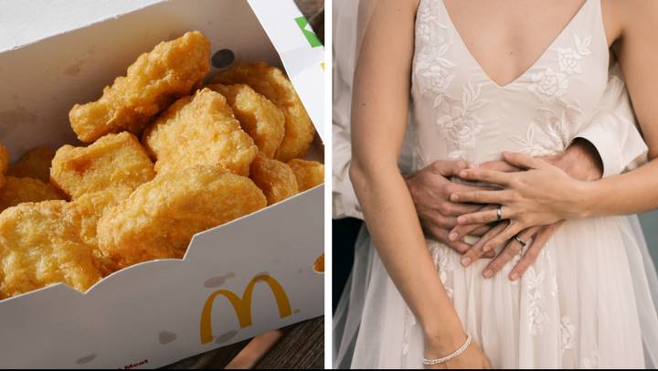 McDonald's launches £185 wedding package that includes 100 boxes of McNuggets