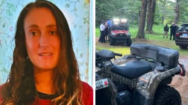Woman found trapped and screaming for help after going missing for a week