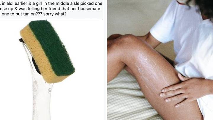 Skin Experts Reveal Why Using A Sponge Scrubber To Apply Fake Tan Is A Terrible Idea