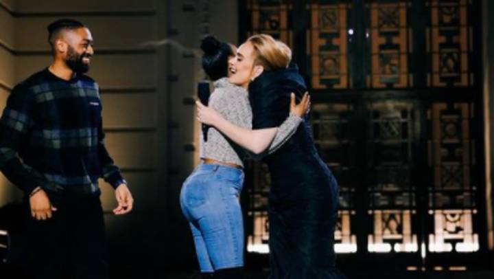 Moment Couple Got Engaged During Adele Event