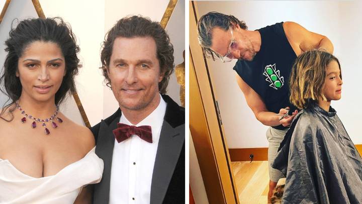 Matthew McConaughey’s sons are all grown up and look exactly like him in rare picture