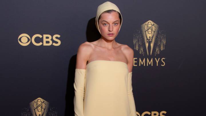 Emmy's 2021: The Crown's Emma Corrin Leaves Viewers Baffled Over Bonnet Choice