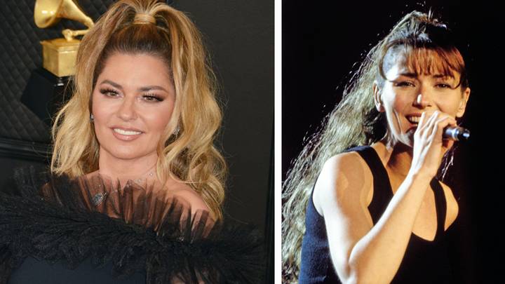 Shania Twain says she used to 'flatten' her boobs to protect her from stepdad's abuse